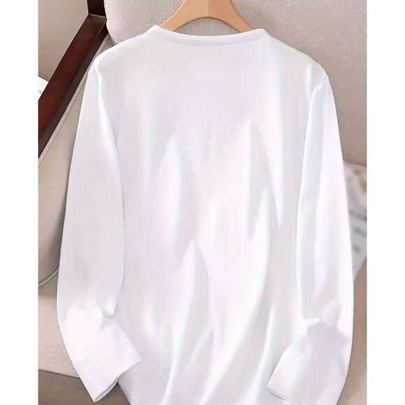 “Defy Gravity” Wicked Women's Casual Long Sleeve Crew Neck T-Shirt with Unique G - Picture 2 of 4